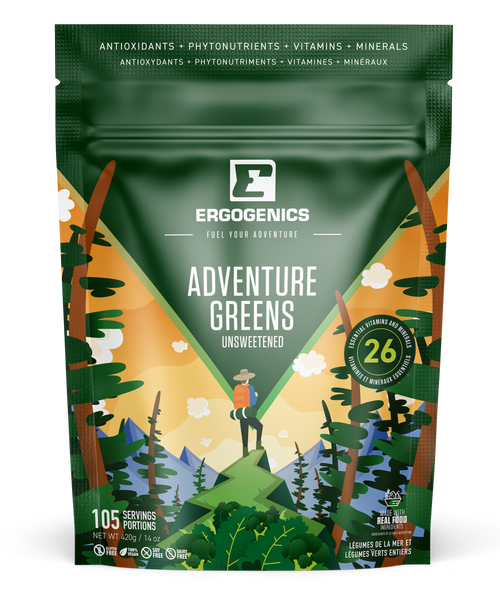 Ergogenics Adventure Greens Powder 420g