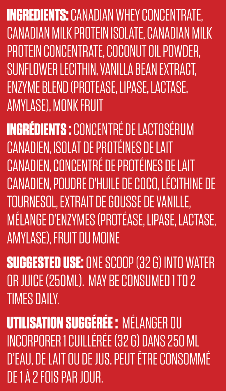 Kaha Canadian Whey - Vanilla 720g
