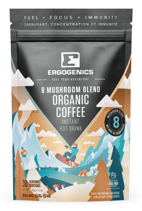 Ergogenics 8 Mushroom Blend - Coffee 120g