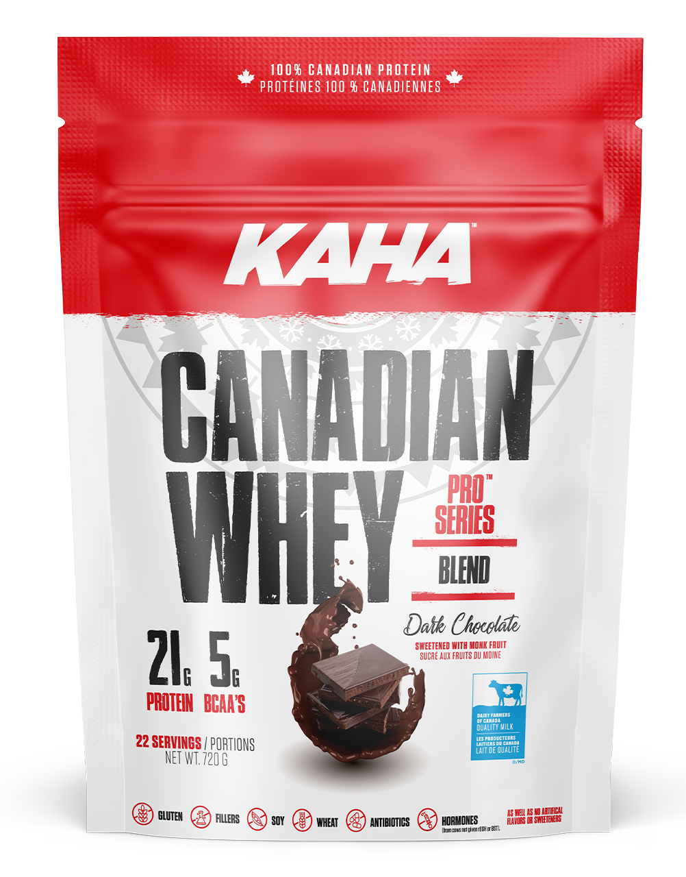 Kaha Canadian Whey - Chocolate 720g