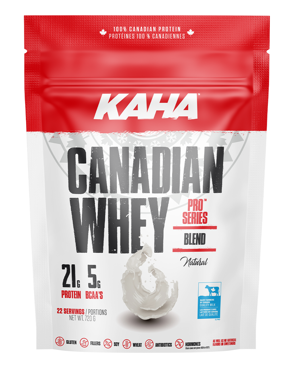Kaha Canadian Whey - Natural 720g