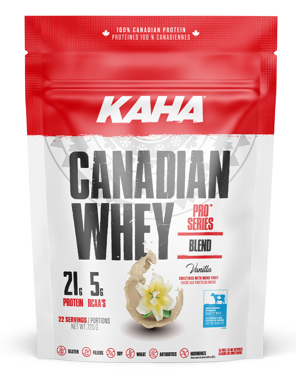 Kaha Canadian Whey - Vanilla 720g