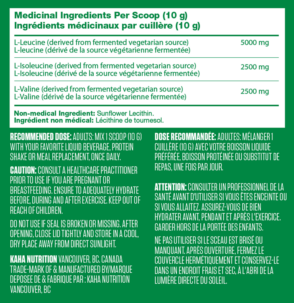Kaha BCAA's (Plant Based) 200g