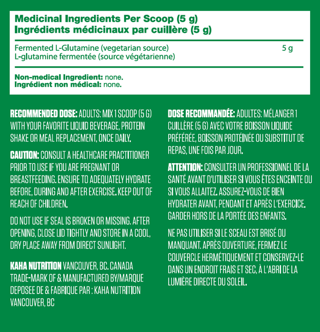 Kaha L-Glutamine (Plant Based) 150g