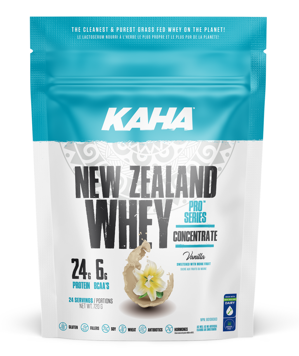 Kaha NZ Whey Concentrate - Vanilla 720g