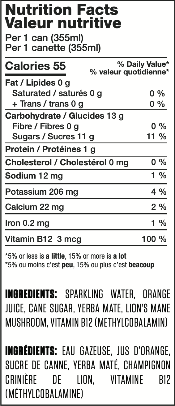 Ergogenics Liquid Adrenaline - Orange Rush - Case (12)